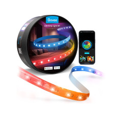 Govee LED Strip Light M1 Matter Compatible, 4-in-1 RGBIC+ Technology, 60 LEDs/m, M1 Matter Compatible, 2.4GHz Wi-Fi + Bluetooth Connectivity, 2m Length | H61E02D1